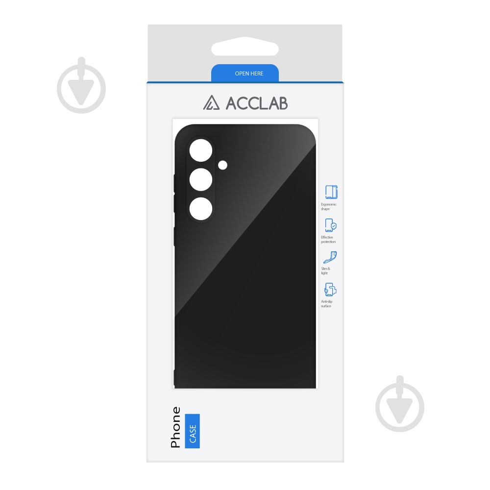 Чехол Acclab Silicone Case для Samsung Galaxy A35 черный - фото 2 Чехол Acclab Silicone Case для Samsung Galaxy A35 черный - фото 2