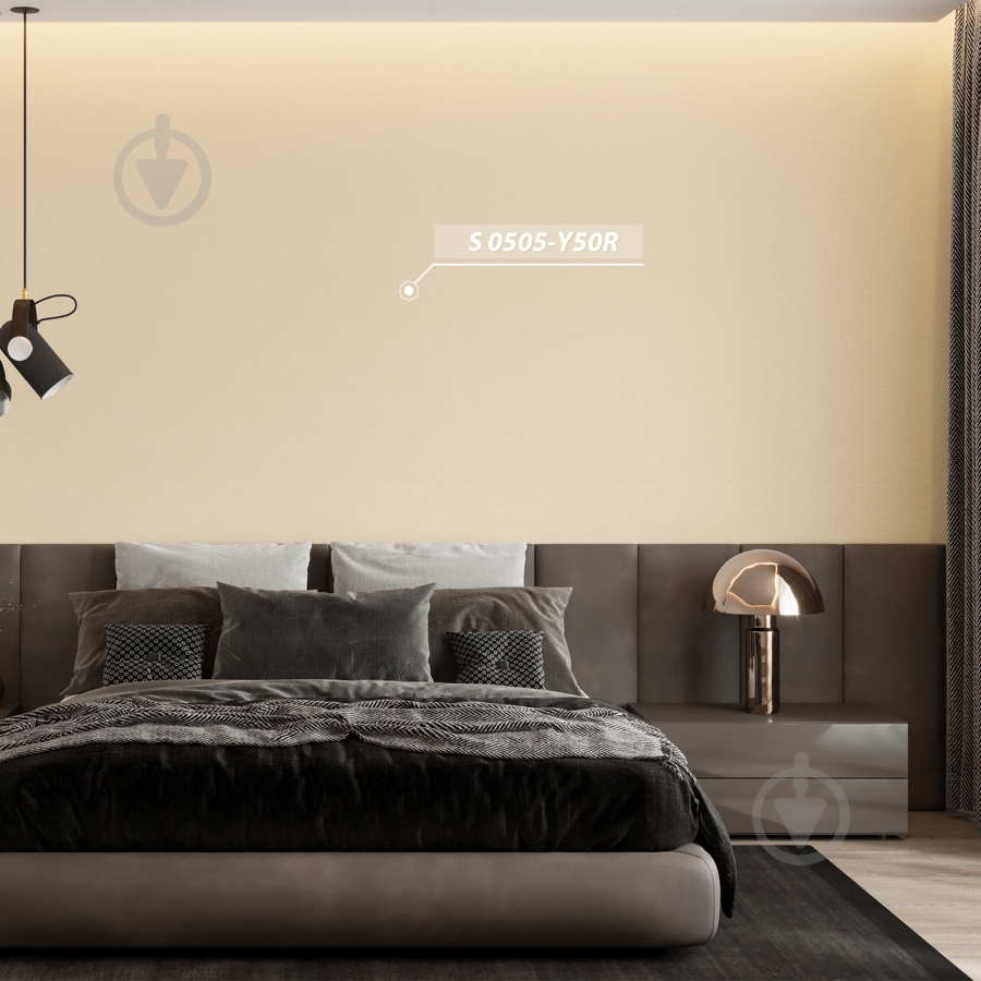 Фарба акрилова Feidal Wandfarbe "S" мат білий 2,5 л - фото 15