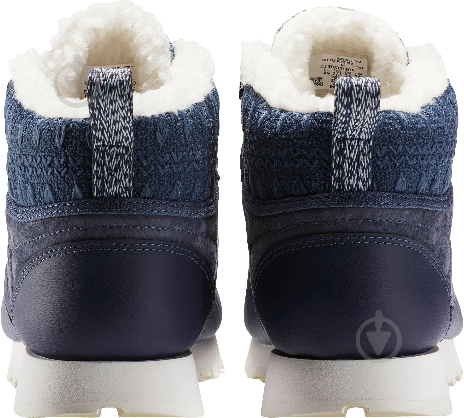 Кросівки жіночі демісезонні Reebok Classic Leather Arctic Boot BS6275 р.37 сині - фото 7