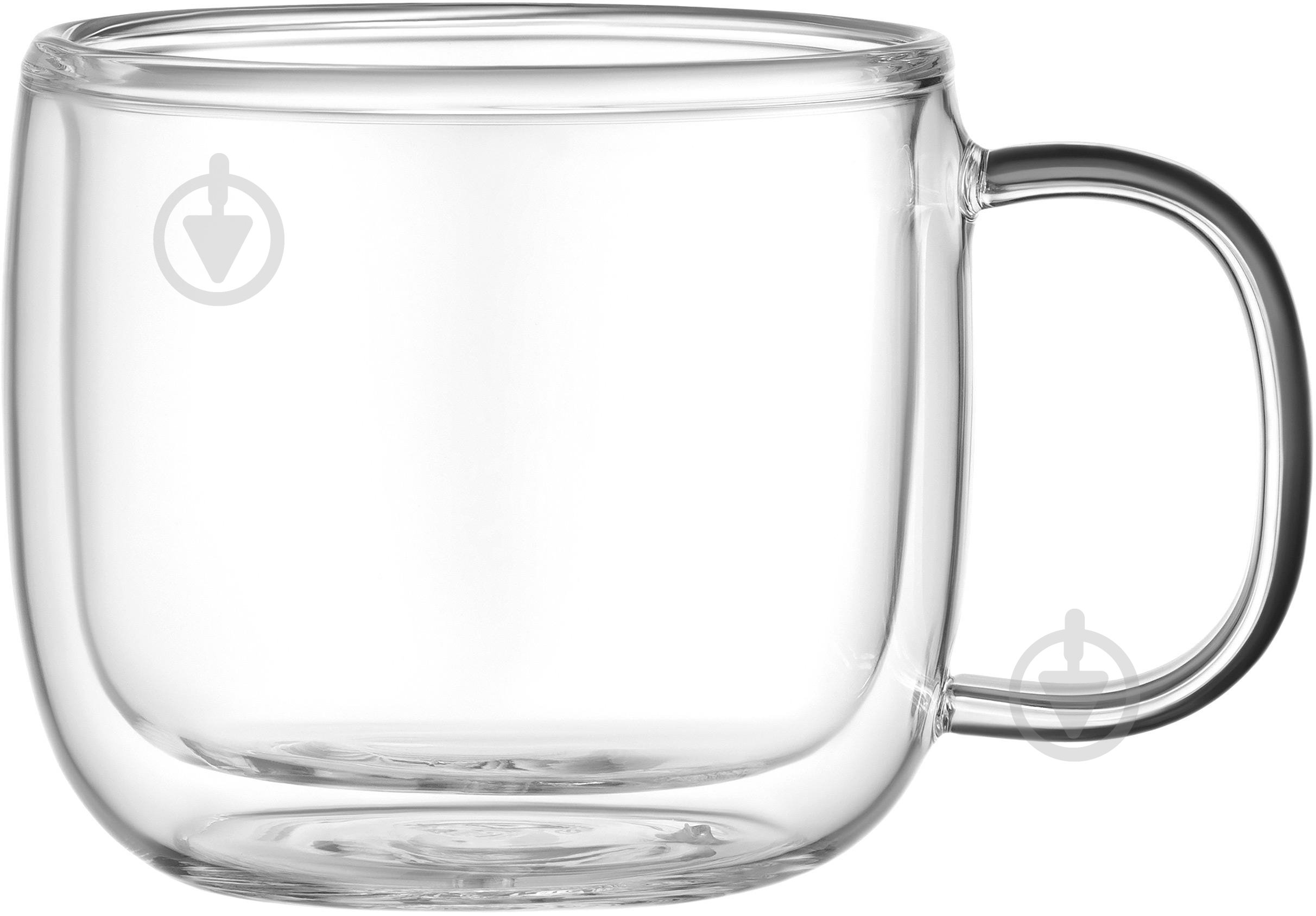 Набор чашек Ardesto 450 мл 2 шт. прозрачный AR2645BWH - фото 1 Набор чашек Ardesto 450 мл 2 шт. прозрачный AR2645BWH - фото 1