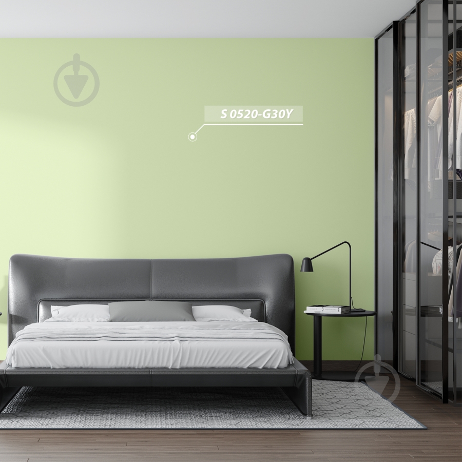 Фарба акрилова Feidal Wandfarbe "S" мат білий 5 л - фото 10