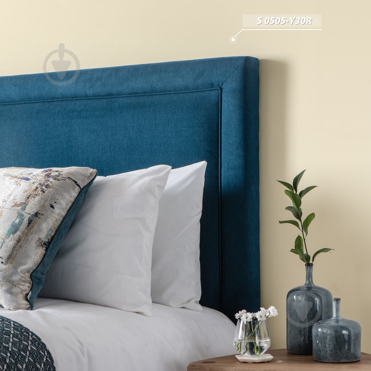 Фарба акрилова Feidal Wandfarbe "S" мат білий 5 л - фото 16