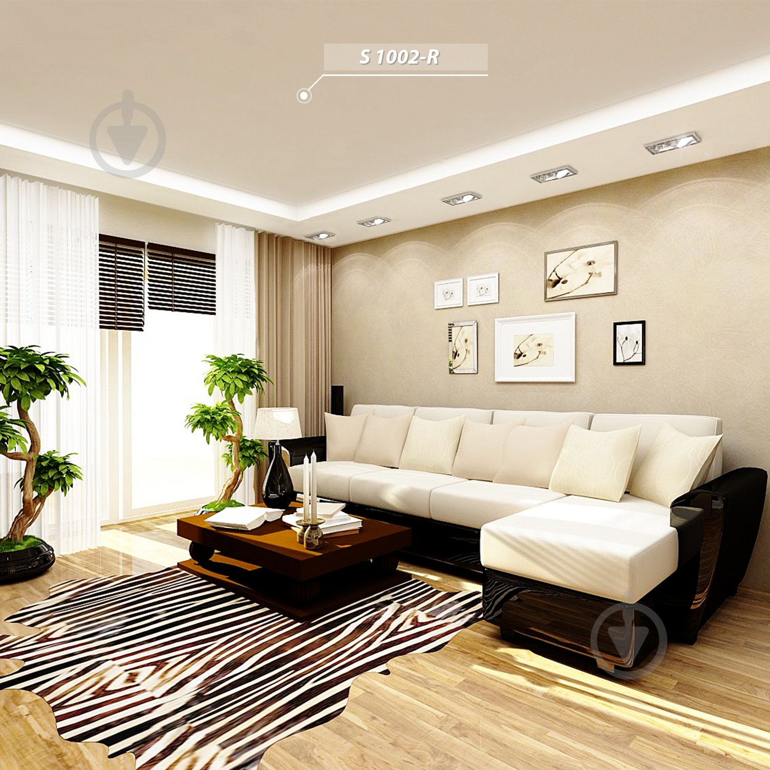 Фарба акрилова Feidal Wandfarbe "S" мат білий 10 л - фото 7