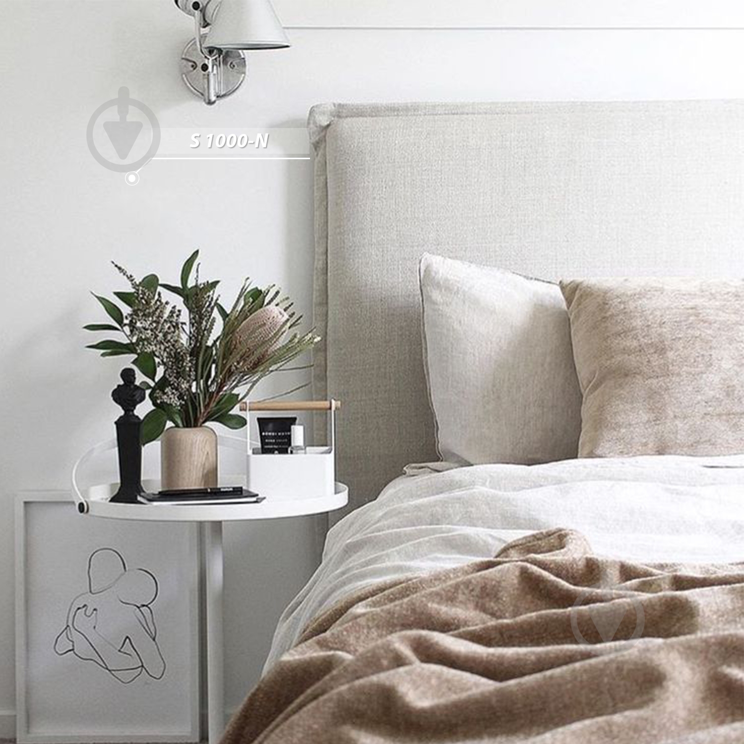 Фарба акрилова Feidal Wandfarbe "S" мат білий 10 л - фото 8