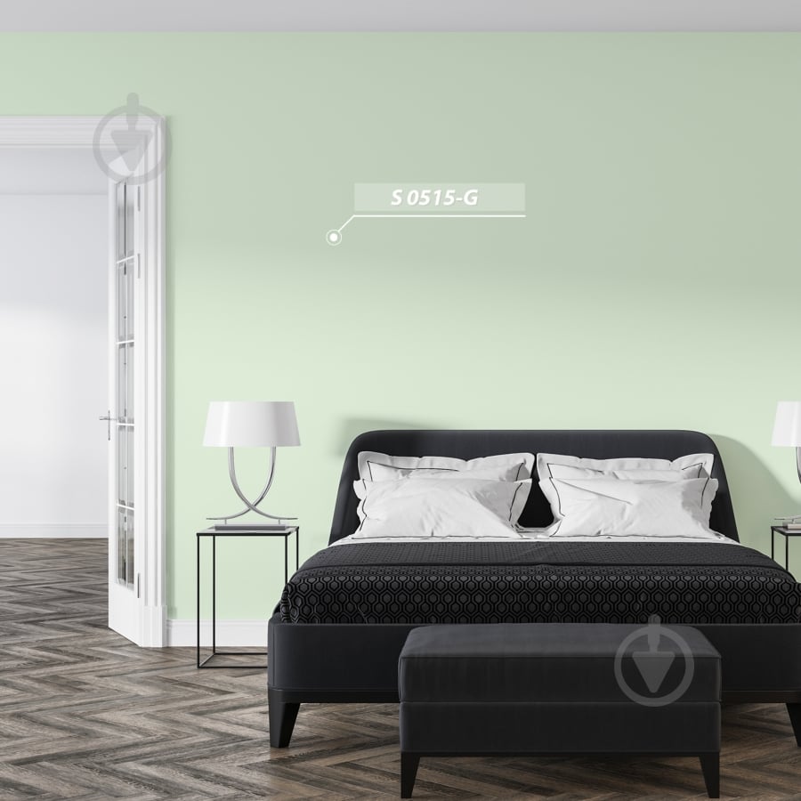 Фарба акрилова Feidal Wandfarbe "S" мат білий 10 л - фото 12