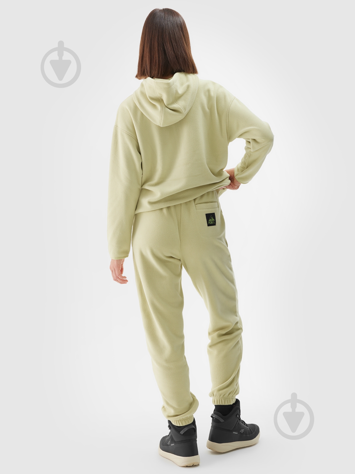 Брюки 4F TROUSERS CAS F0818 4FWAW24TTROF0818-44S р. M зеленый - фото 5