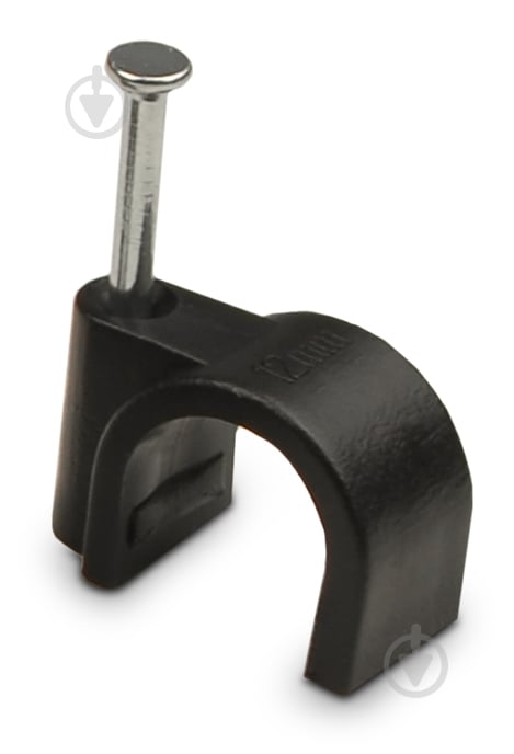 Скоба круглая АСКО-УКРЕМ CHR-12 черный - фото 1