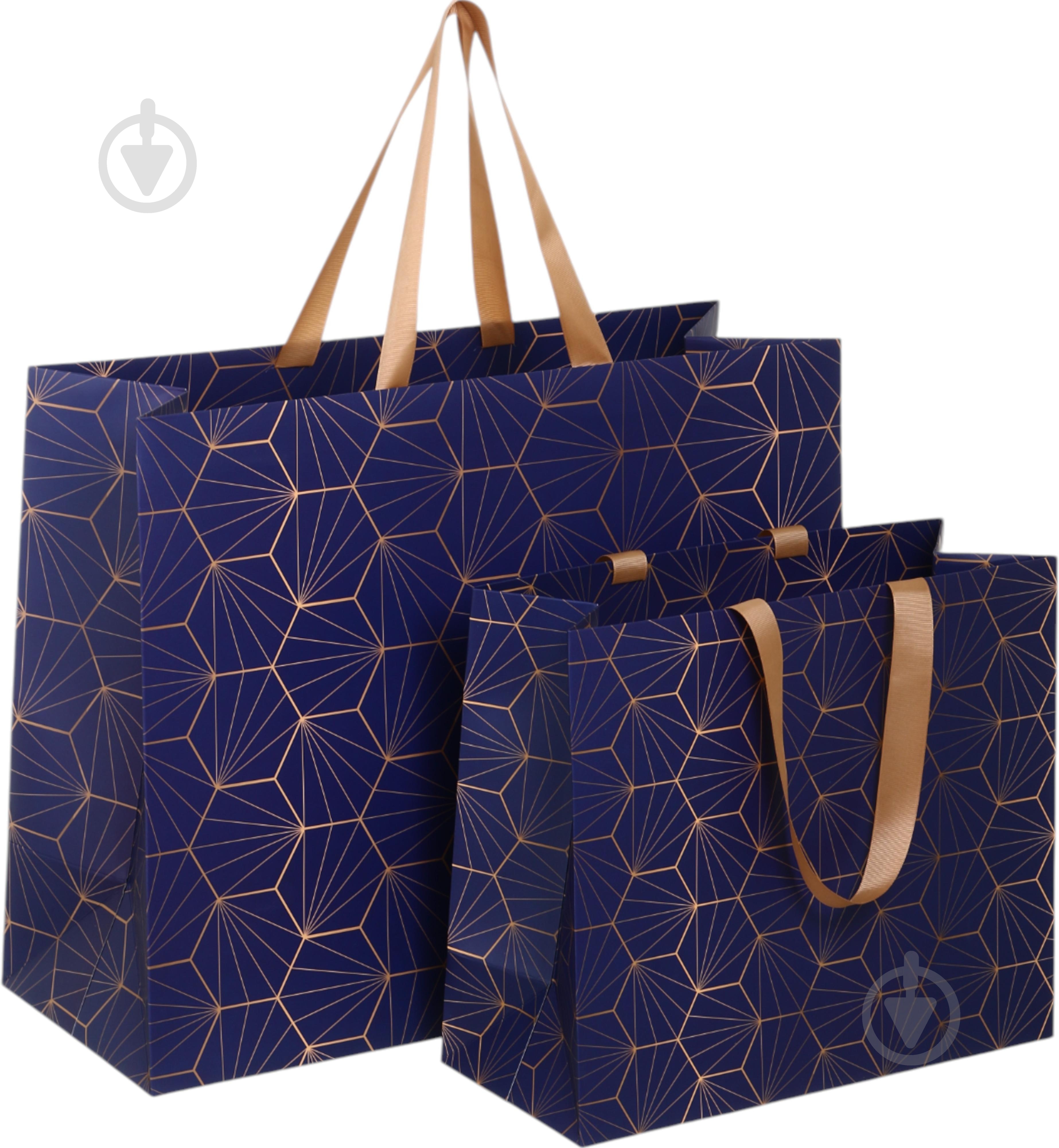 Пакет подарочный ночная симметрия 03 40х50х20 см - фото 5 Пакет подарочный ночная симметрия 03 40х50х20 см - фото 5