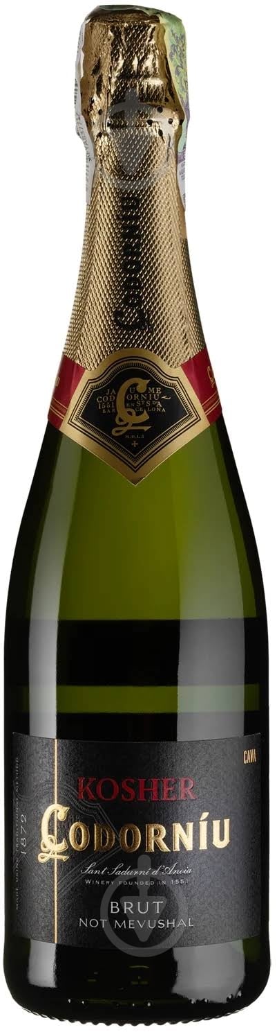 Вино ігристе Codorniu Cava Kosher Brut 0,75 л - фото 1 Вино ігристе Codorniu Cava Kosher Brut 0,75 л - фото 1