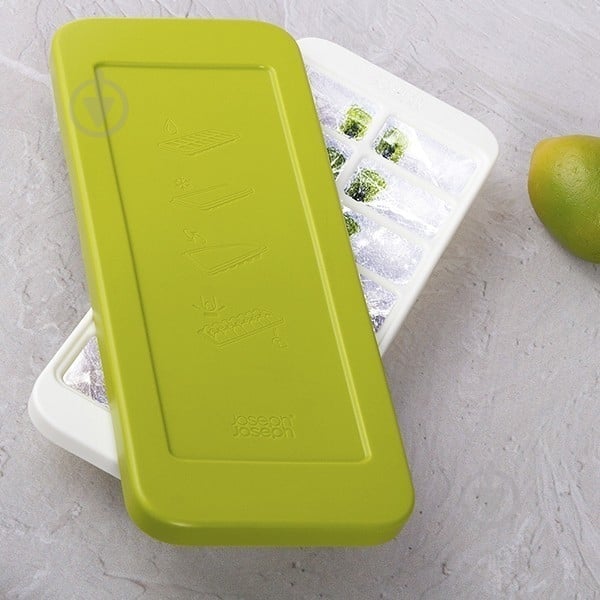 Форма для льда Joseph Joseph QUICKSNAP 31*13 см 2зеленая - фото 2