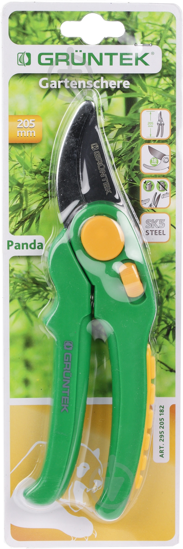 Секатор плоскостной Gruntek Panda 205 мм (295205182) - фото 3 Секатор плоскостной Gruntek Panda 205 мм (295205182) - фото 3