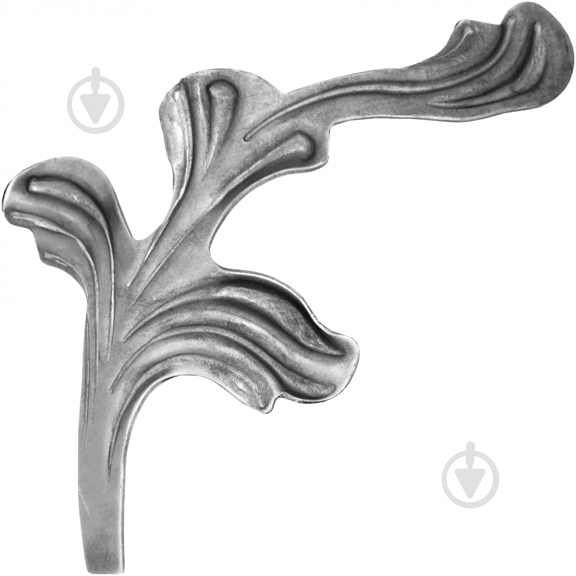 Лист кованый Артдеко 51.139 230х125х2 мм - фото 1