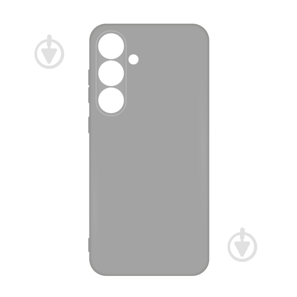 Чехол Acclab Silicone Case для Samsung Galaxy S24 Plus серый - фото 1