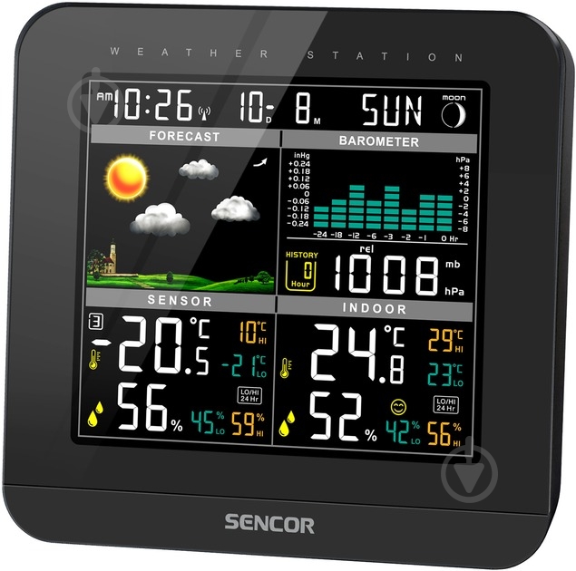 Метеостанція Sencor SWS5800 - фото 3