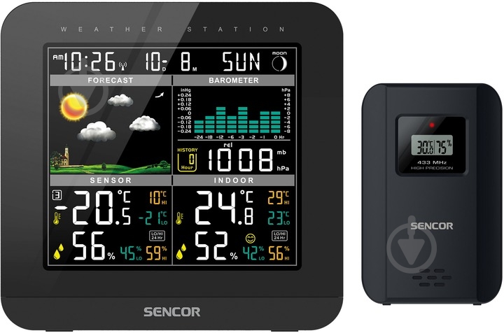 Метеостанція Sencor SWS5800 - фото 4