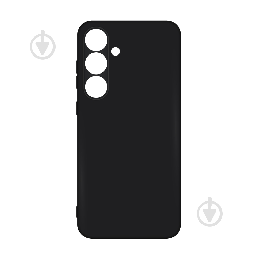 Чехол Acclab Silicone Case для Samsung Galaxy S24 Plus черный - фото 1