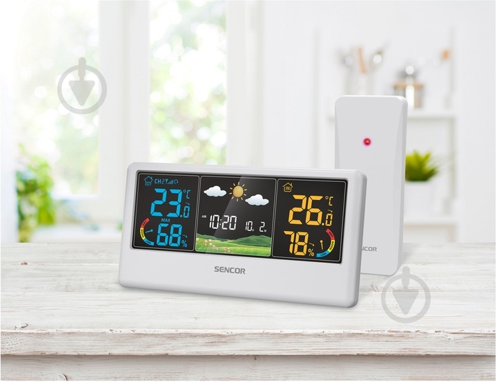 Метеостанція Sencor SWS4100W - фото 7