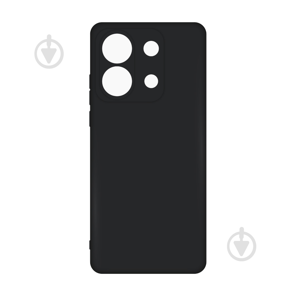 Чохол Acclab Silicone Case чорний для Xiaomi Poco X6 - фото 1
