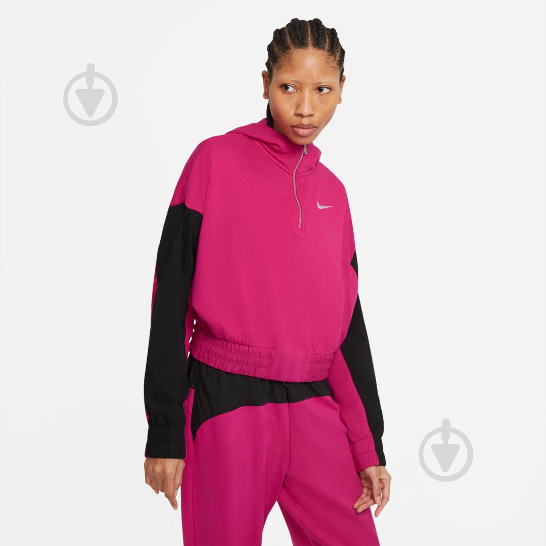 ᐉ Джемпер Nike W NSW ICN CLSH HOODIE QZ MIX CZ8164-615 р. XL