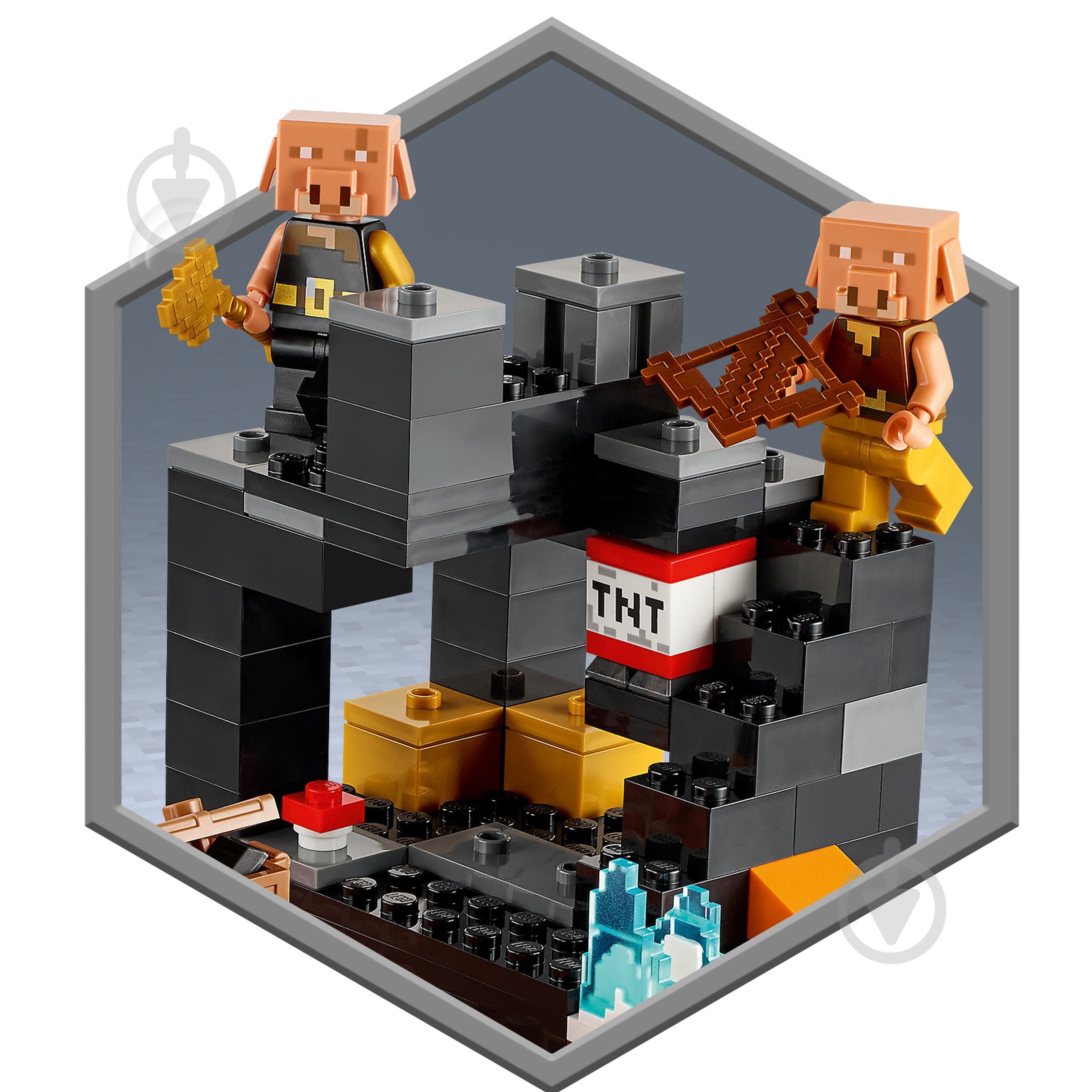 Конструктор LEGO Minecraft Бастион Нижнего мира 21185 - фото 8