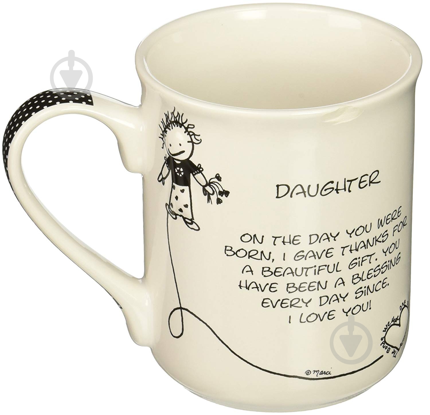 Чашка Enesco Донька 450 мл 62002 - фото 2 Чашка Enesco Донька 450 мл 62002 - фото 2