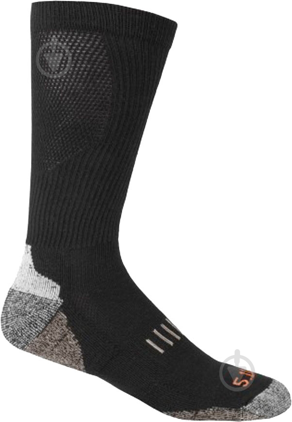 Носки 5.11 Tactical Year Round Crew Sock [019] Black р.S/M - фото 1