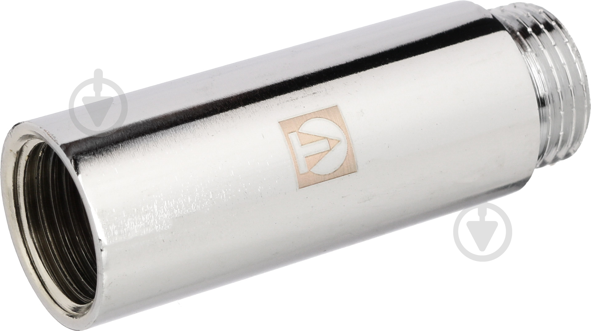 Удлинитель ВН Valtec 1/2"х60 мм хромированный - фото 1