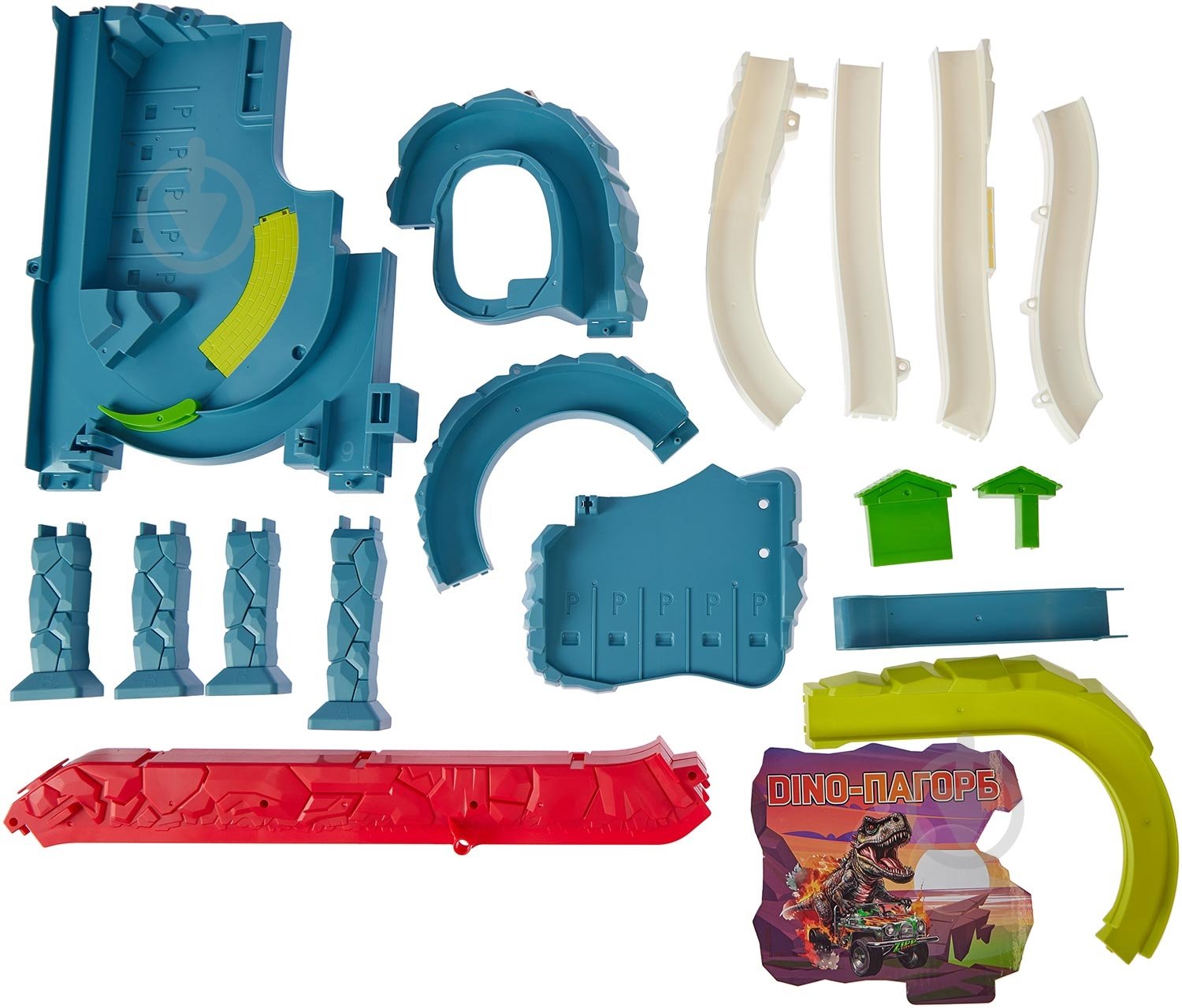 Игровой набор ZIPP Toys Dino автотрек-вулкан электрический (8 машинок) 532.01.28 - фото 6