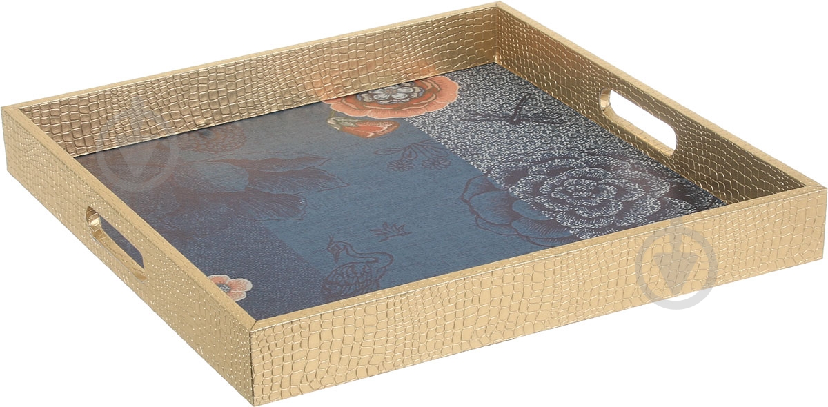 Поднос Золото с синим - фото 2