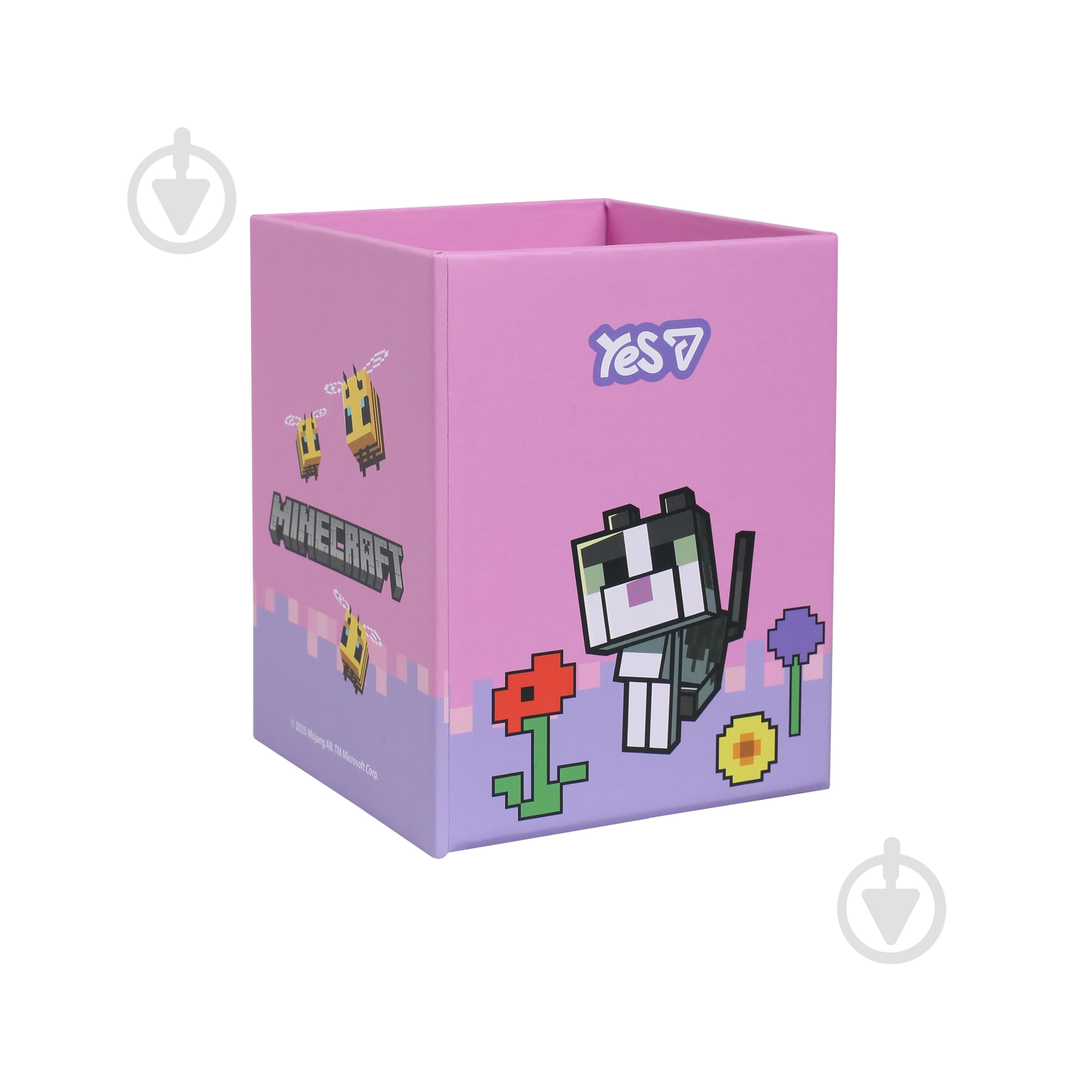 Стакан для письменных принадлежностей Minecraft Spring картон 708485 YES - фото 1 Стакан для письменных принадлежностей Minecraft Spring картон 708485 YES - фото 1