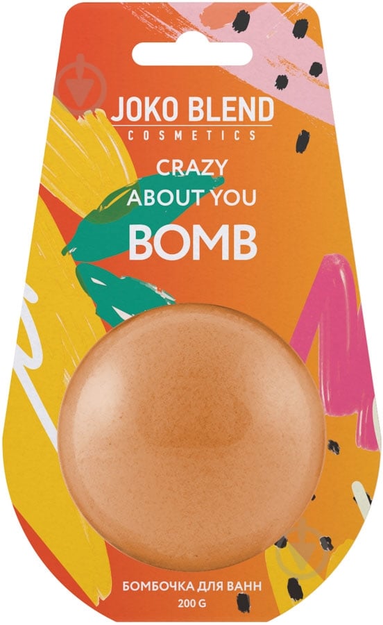 Чарівна бомбочка для ванни Joko Blend Cosmetics Crazy about you 200 г - фото 1