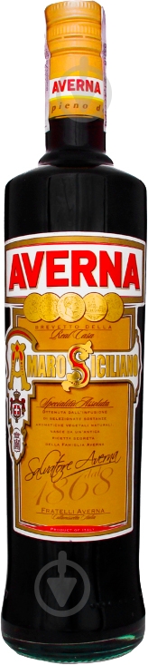 Ликер Averna Amaro 29% 0,7 л - фото 1