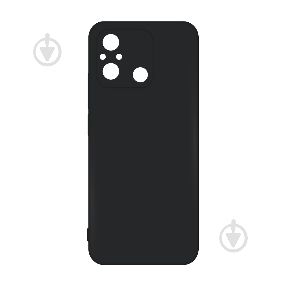 Чехол Acclab Silicone Case черный для Xiaomi Redmi 12C - фото 1