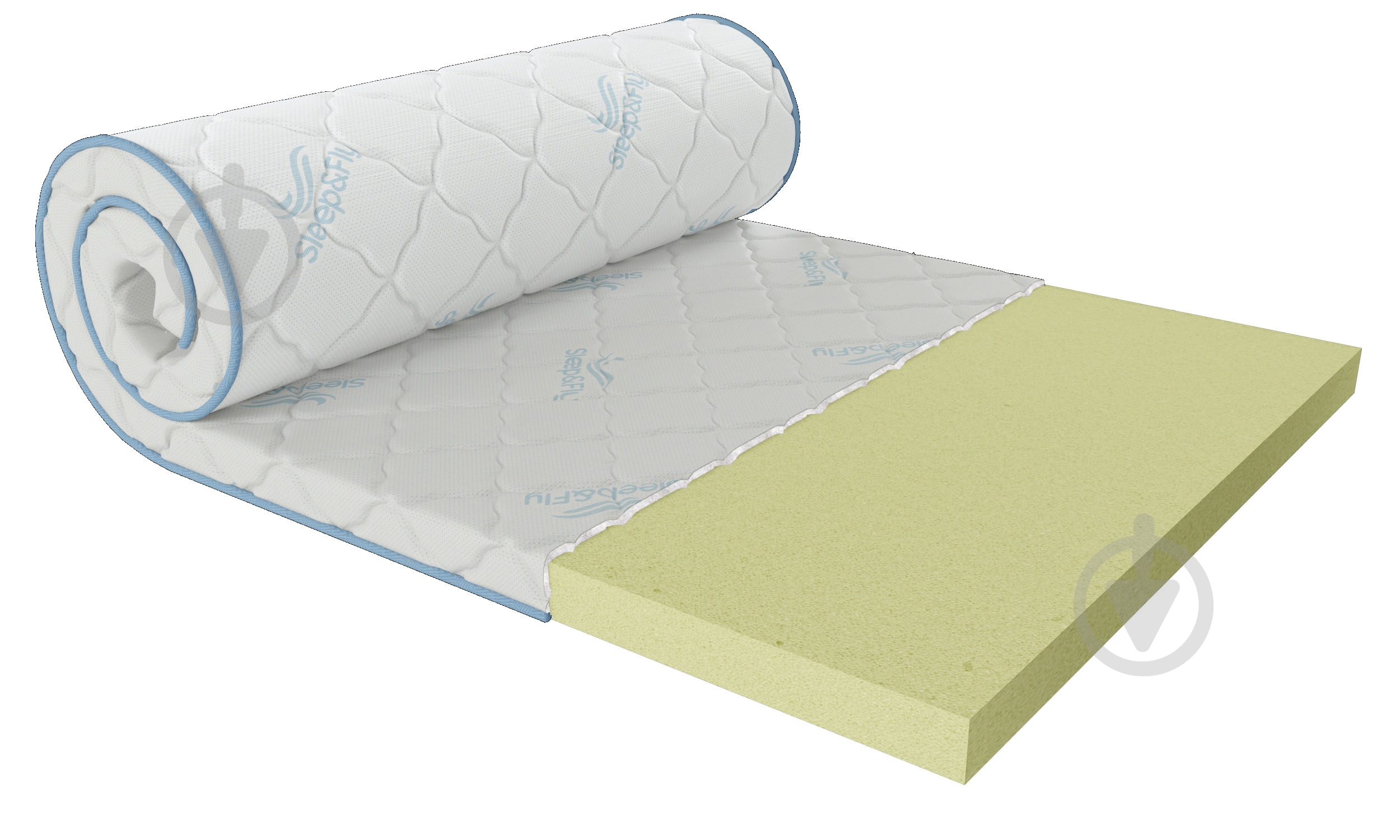 Мини-матрас Super Flex ЕММ 200x200 см - фото 1