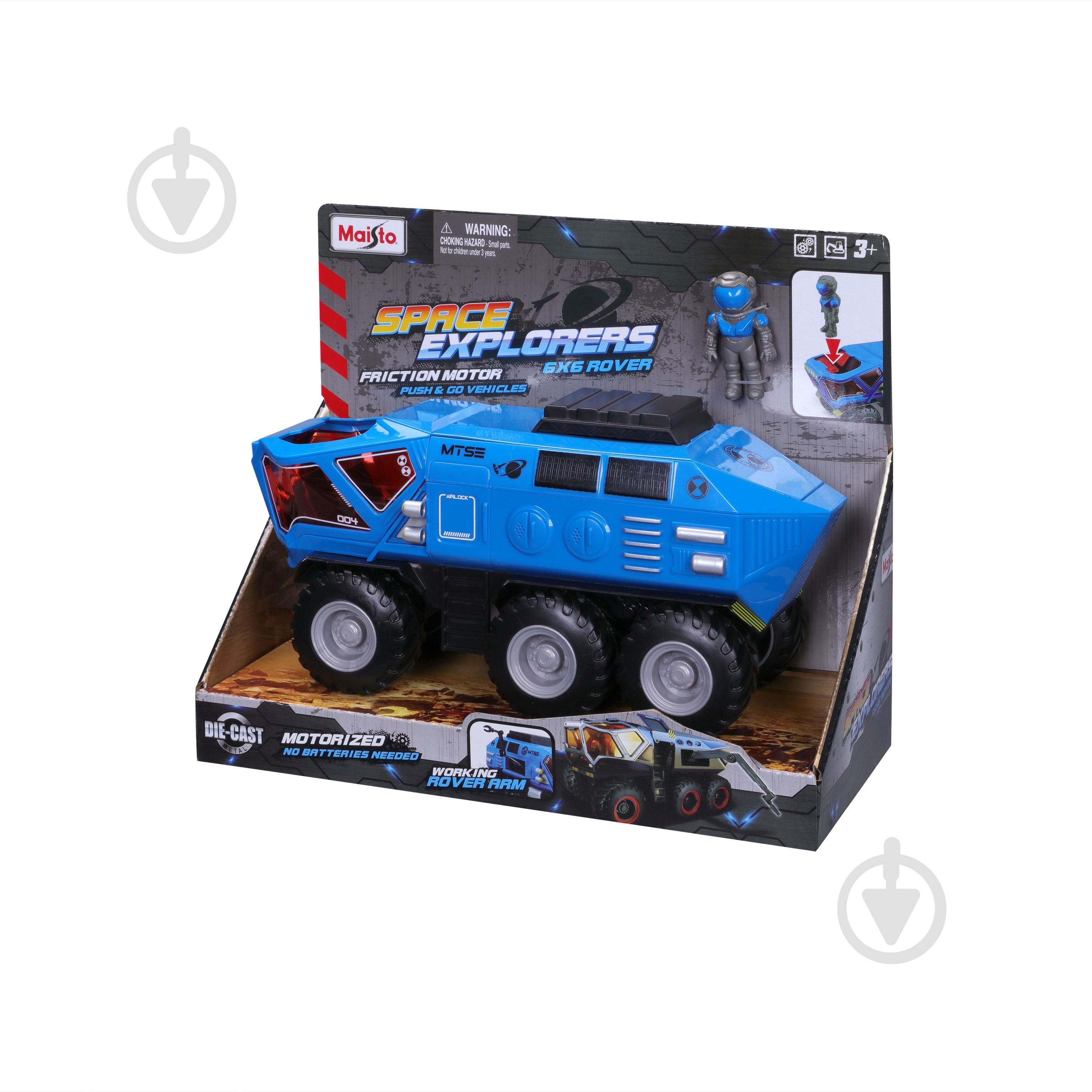 Игрушечный набор Maisto Space Rover 6x6 с фигуркой астронавта 21252 - фото 6