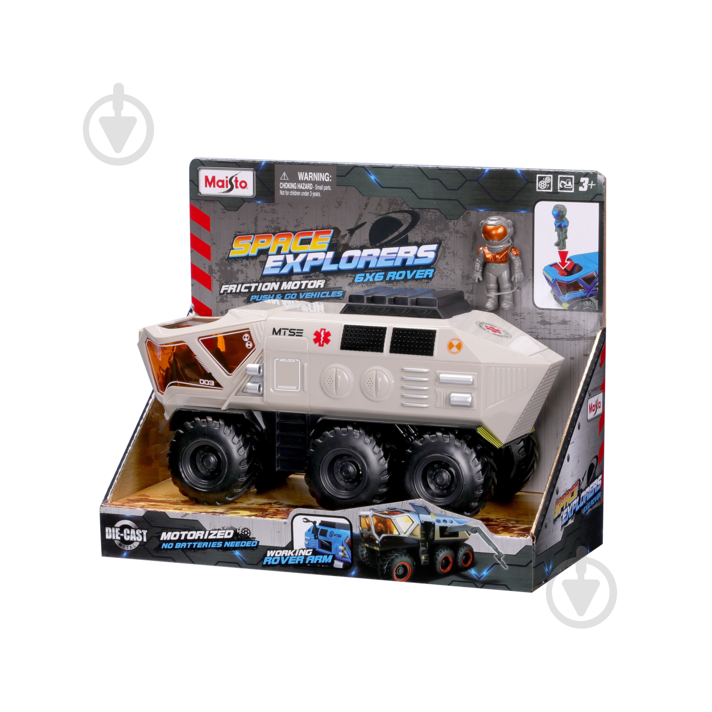 Игрушечный набор Maisto Space Rover 6x6 с фигуркой астронавта 21252 - фото 12