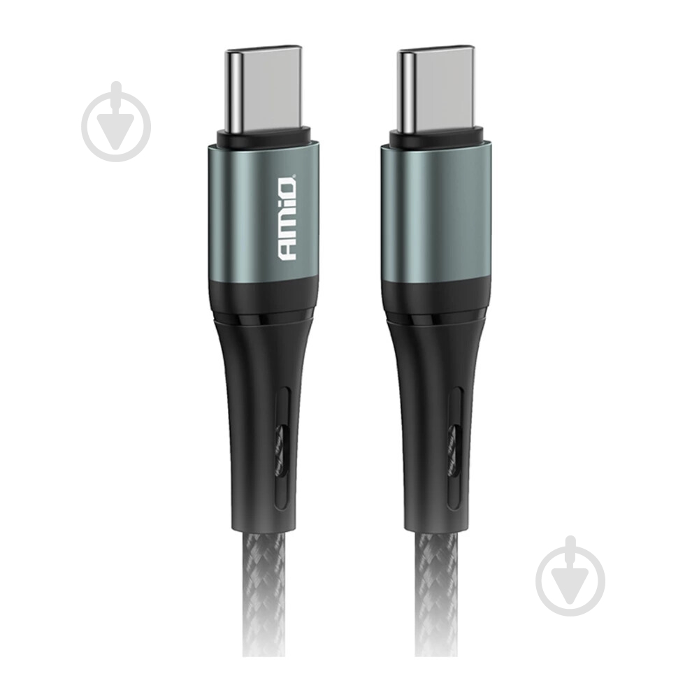 Кабель AMiO FullLINK USB-C/USB-C 60W 200 см (03915) - фото 1 Кабель AMiO FullLINK USB-C/USB-C 60W 200 см (03915) - фото 1