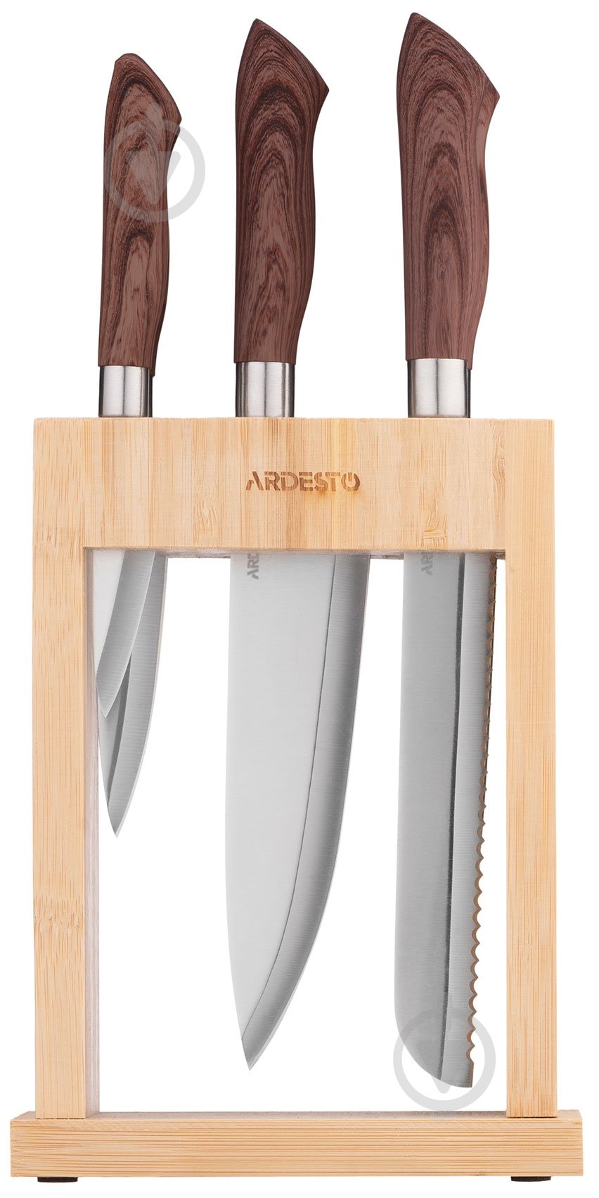 Набор ножей Ardesto Midori 6 предметов AR2105GR - фото 1 Набор ножей Ardesto Midori 6 предметов AR2105GR - фото 1