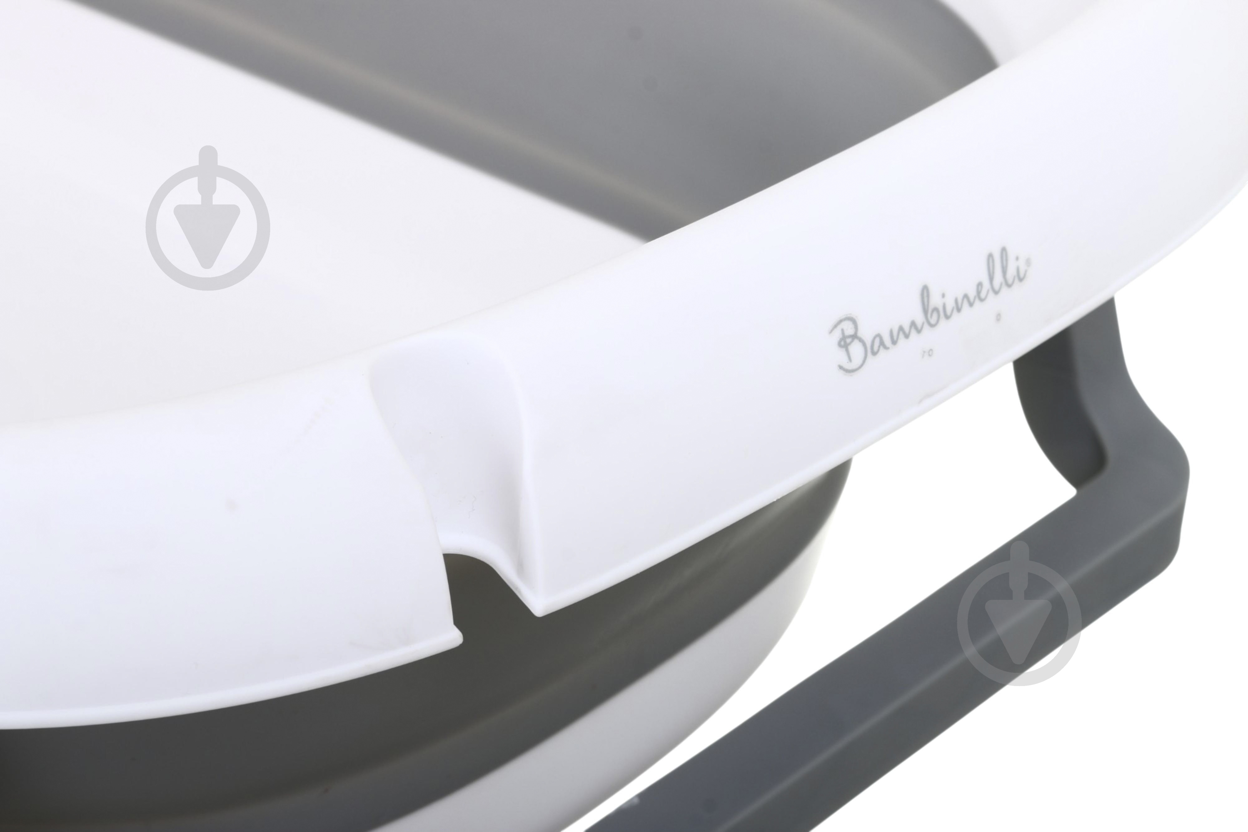 Ванночка Bambinelli 85х44х21 см серый FG1170 - фото 4 Ванночка Bambinelli 85х44х21 см серый FG1170 - фото 4