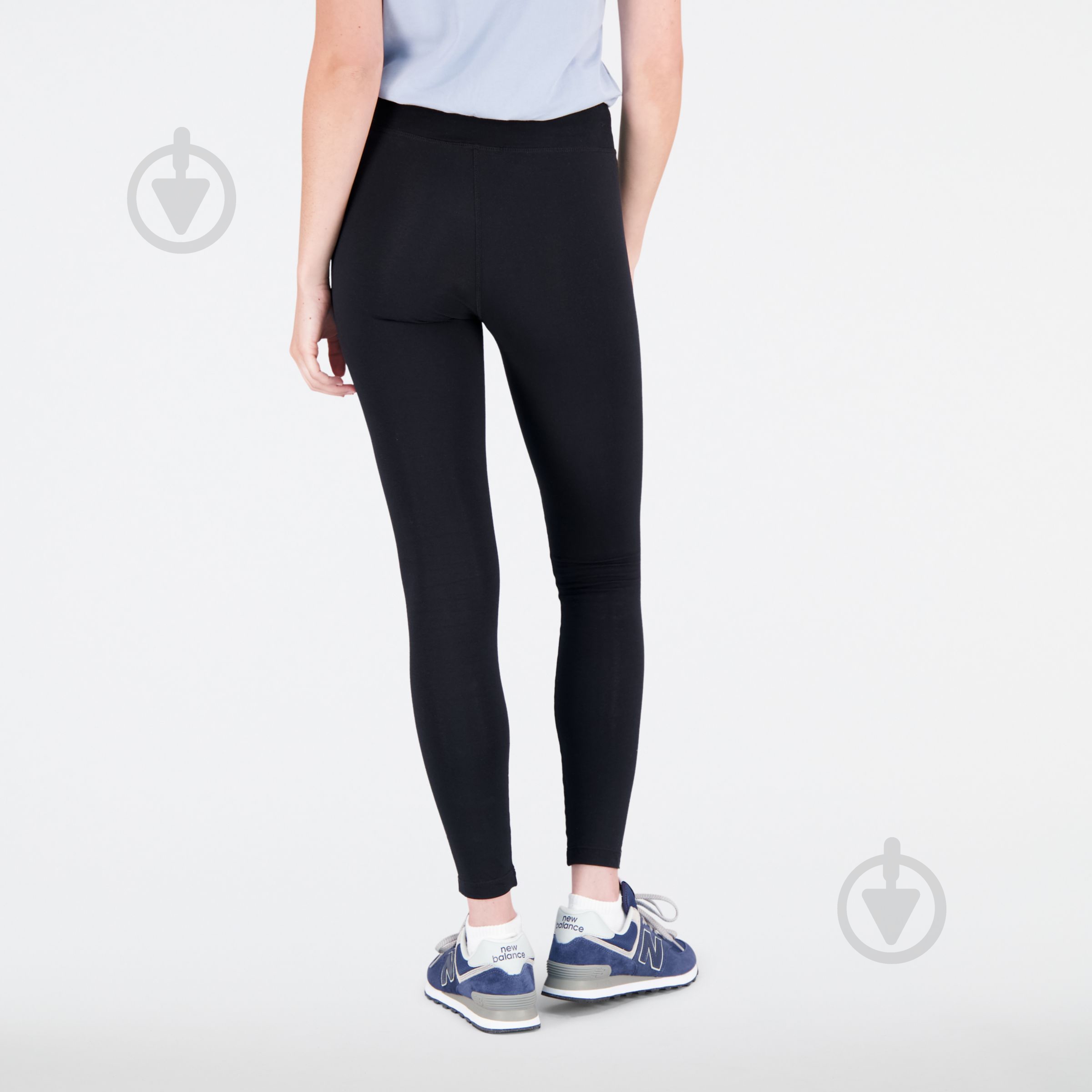 Лосини New Balance ESSENTIALS STACKED LOGO WP31509BK р.S чорний - фото 4