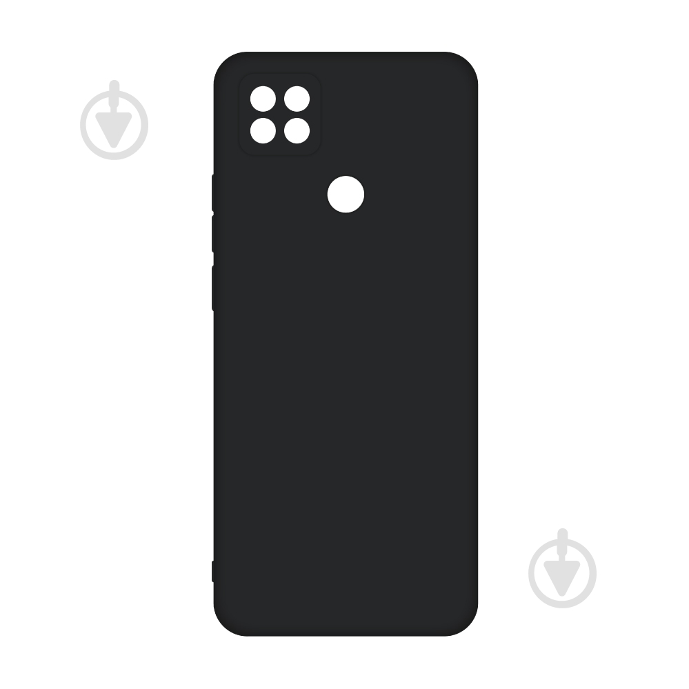 Чехол Acclab Silicone Case черный для Xiaomi Redmi 9C - фото 1