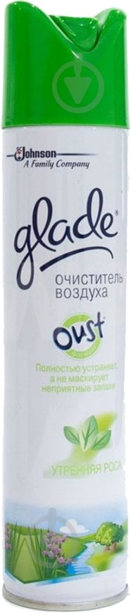 Освежитель воздуха Glade Oust Утренняя роса 300 мл - фото 1