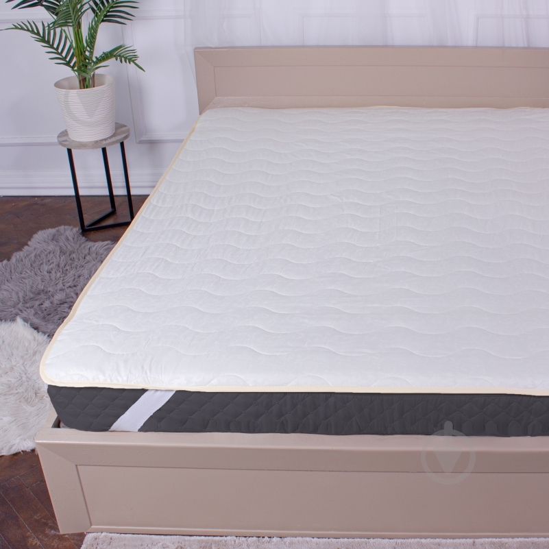 Наматрацник вовняний MirSon №1717 Eco Light Creamy (Wool) 80x160 см - фото 3 Наматрацник вовняний MirSon №1717 Eco Light Creamy (Wool) 80x160 см - фото 3