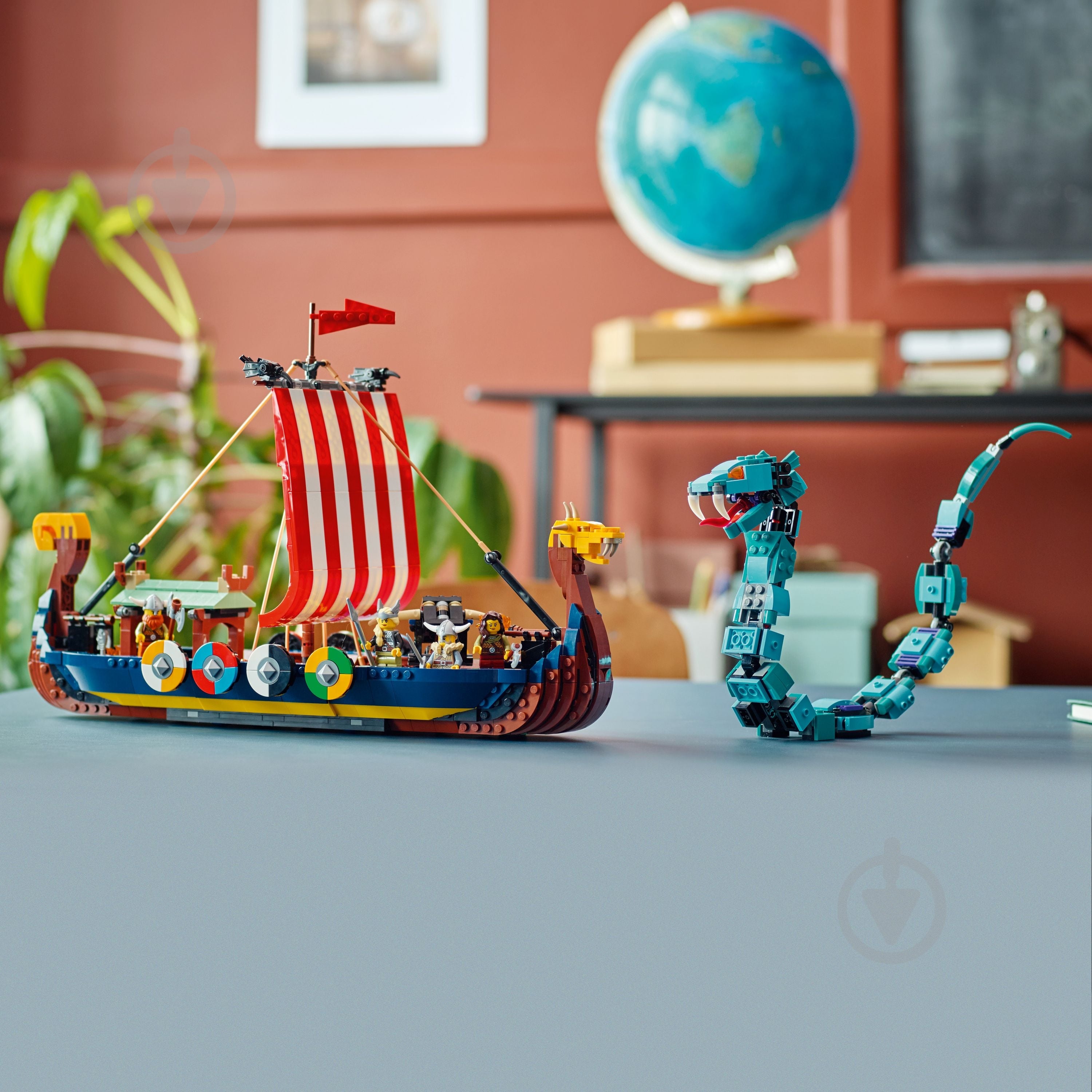 ᐉ Конструктор LEGO Creator Корабль викингов и Мидгардский змей