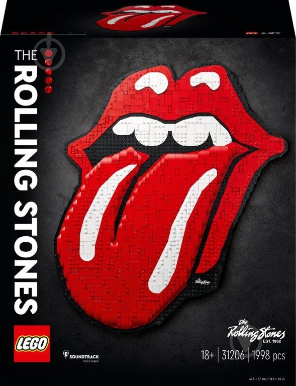 Конструктор LEGO Art The Rolling Stones 31206 - фото 1 Конструктор LEGO Art The Rolling Stones 31206 - фото 1