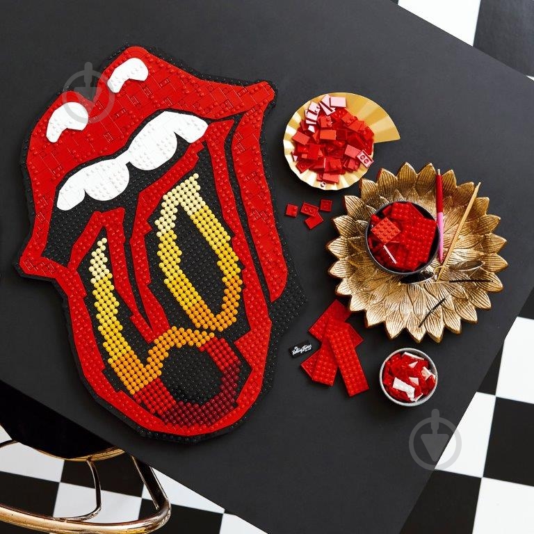 Конструктор LEGO Art The Rolling Stones 31206 - фото 8 Конструктор LEGO Art The Rolling Stones 31206 - фото 8