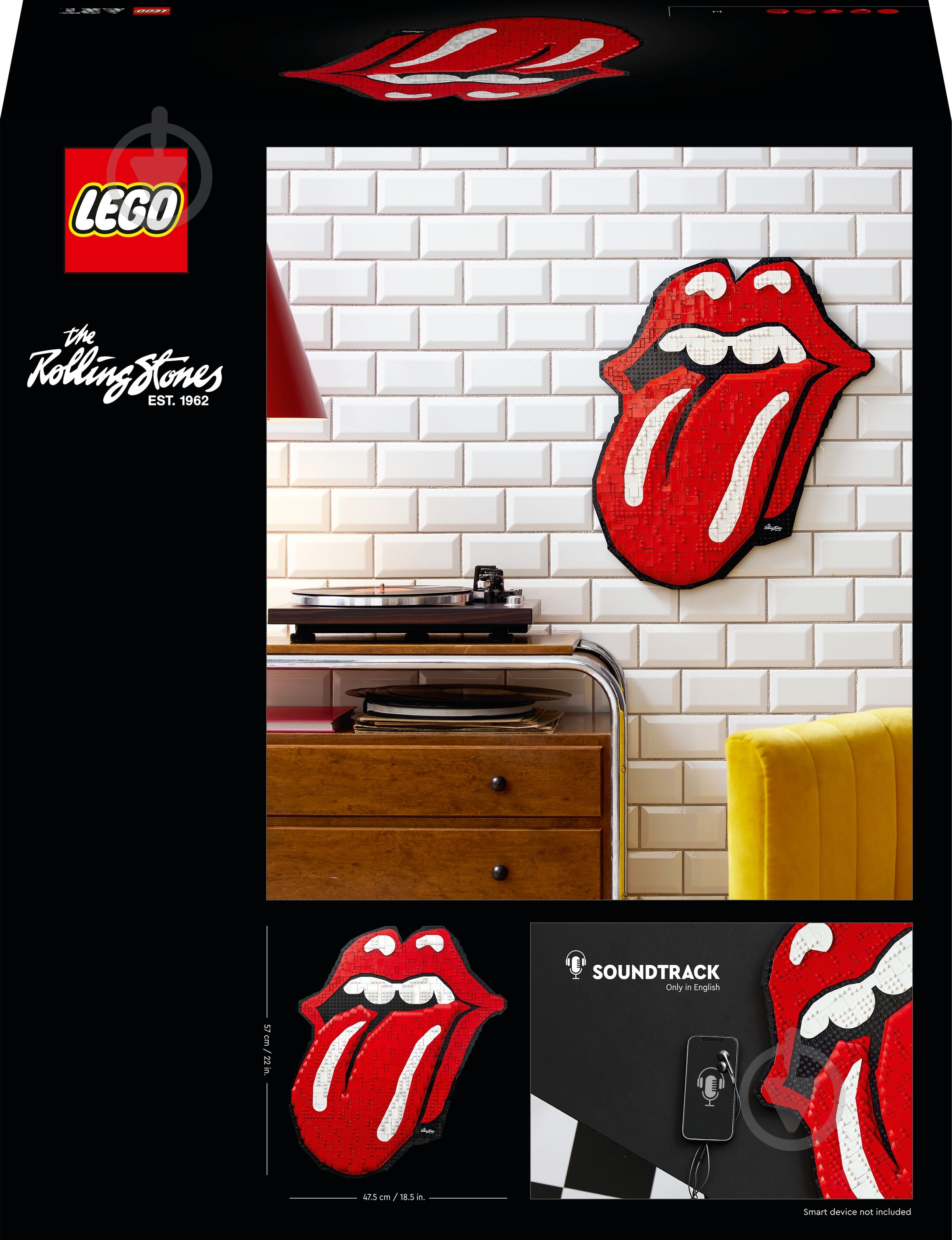 Конструктор LEGO Art The Rolling Stones 31206 - фото 2 Конструктор LEGO Art The Rolling Stones 31206 - фото 2