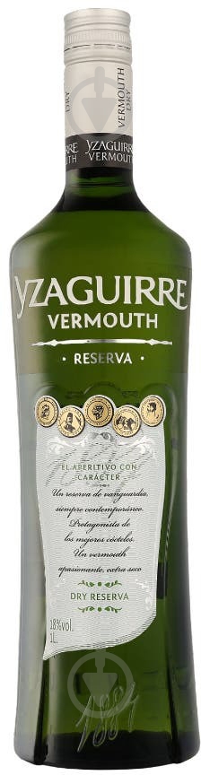 Вермут Yzaguirre Reserva Dry White 1 л - фото 1 Вермут Yzaguirre Reserva Dry White 1 л - фото 1
