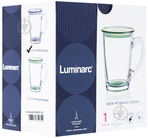 Чашка с крышкой Luminarc New Morning Blue 320мл - фото 4