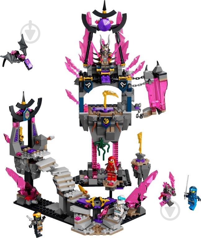 Конструктор LEGO NINJAGO Храм Кришталевого короля 71771 - фото 3 Конструктор LEGO NINJAGO Храм Кришталевого короля 71771 - фото 3